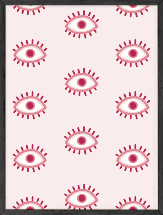 Pink Evil Eyes