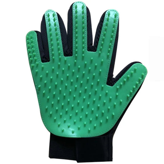 Ultimate Pet Grooming Glove – Effortless Cat & Dog Hair Remover, Bath Brush & Massage Tool