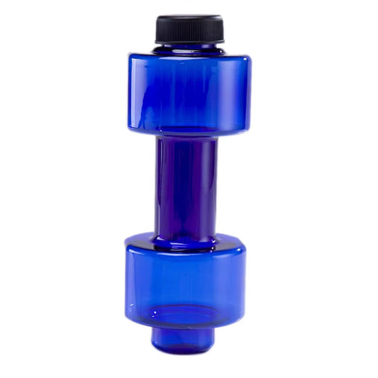 Dumbbell Shaped 550ml Sport Water Bottle - Perfect for Fitness & Bodybuilding!